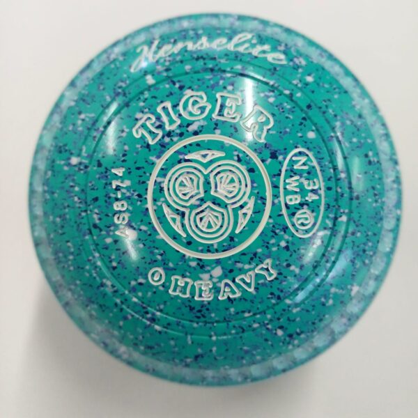 Henselite Tiger | 0H | Mega Gripped | Mint/Cobalt/Lilac/White | AS8-74 - Image 2