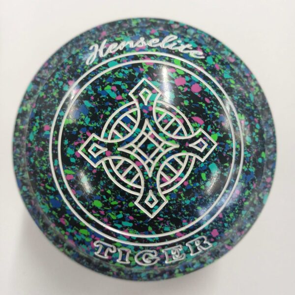 Henselite Tiger | 1H | Mega Gripped | Black/Lime/Sky Blue/Mint/Pink | AS8-15