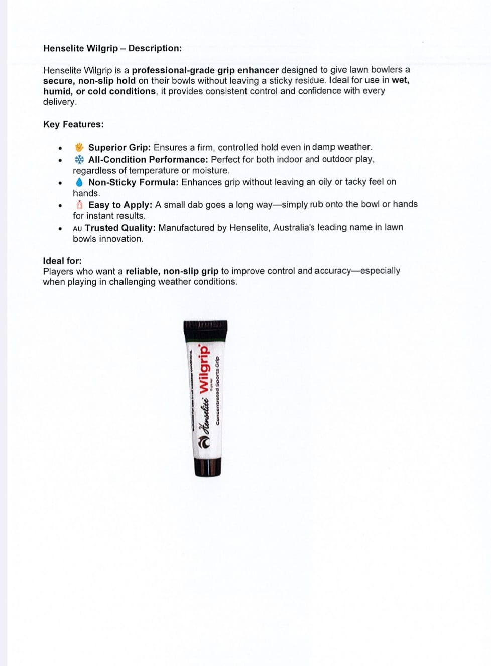 Henselite Wilgrip - Image 2